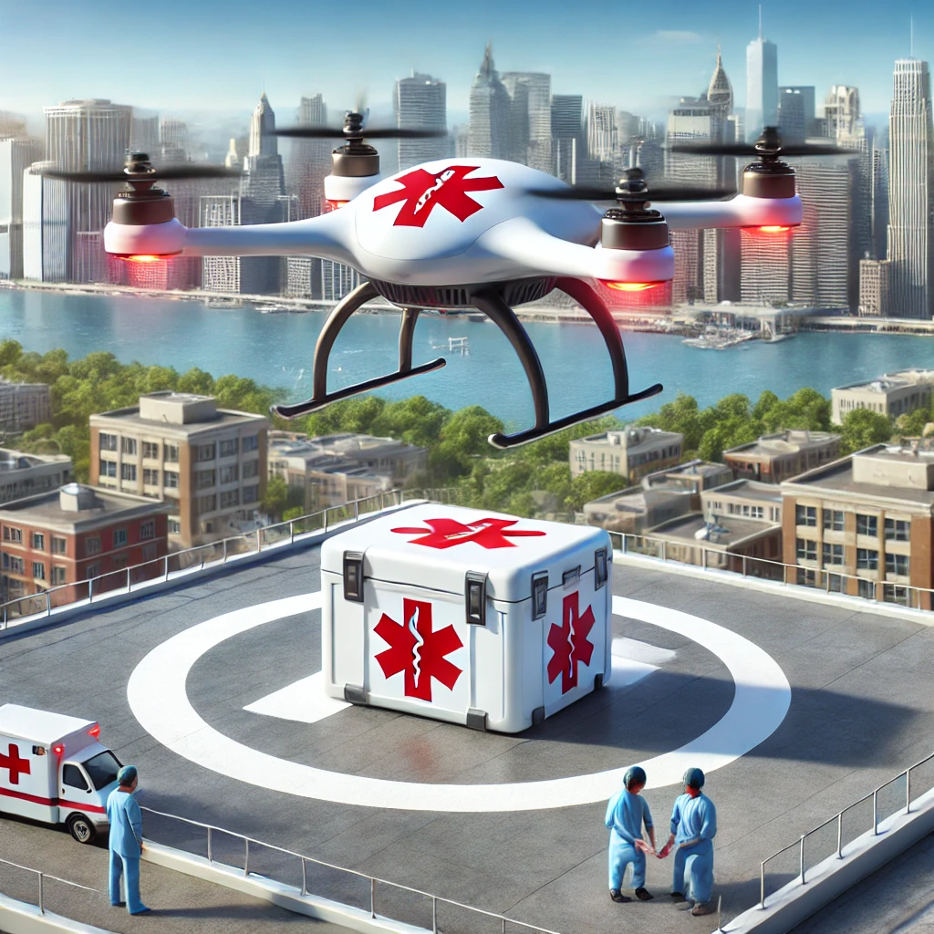 Medical Drone Delivery Services Consumption Increases as Market Projected to Reach $2.9 Billion by 2035