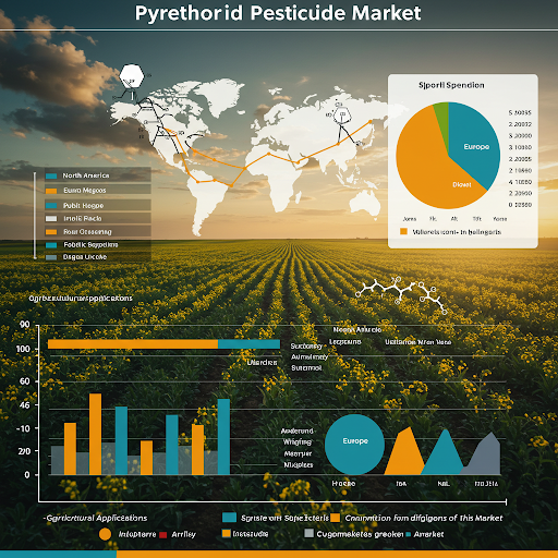 Pyrethroid Pesticide Market Size will see an steady growth in the forecast period at a CAGR of 4.92% through 2029.