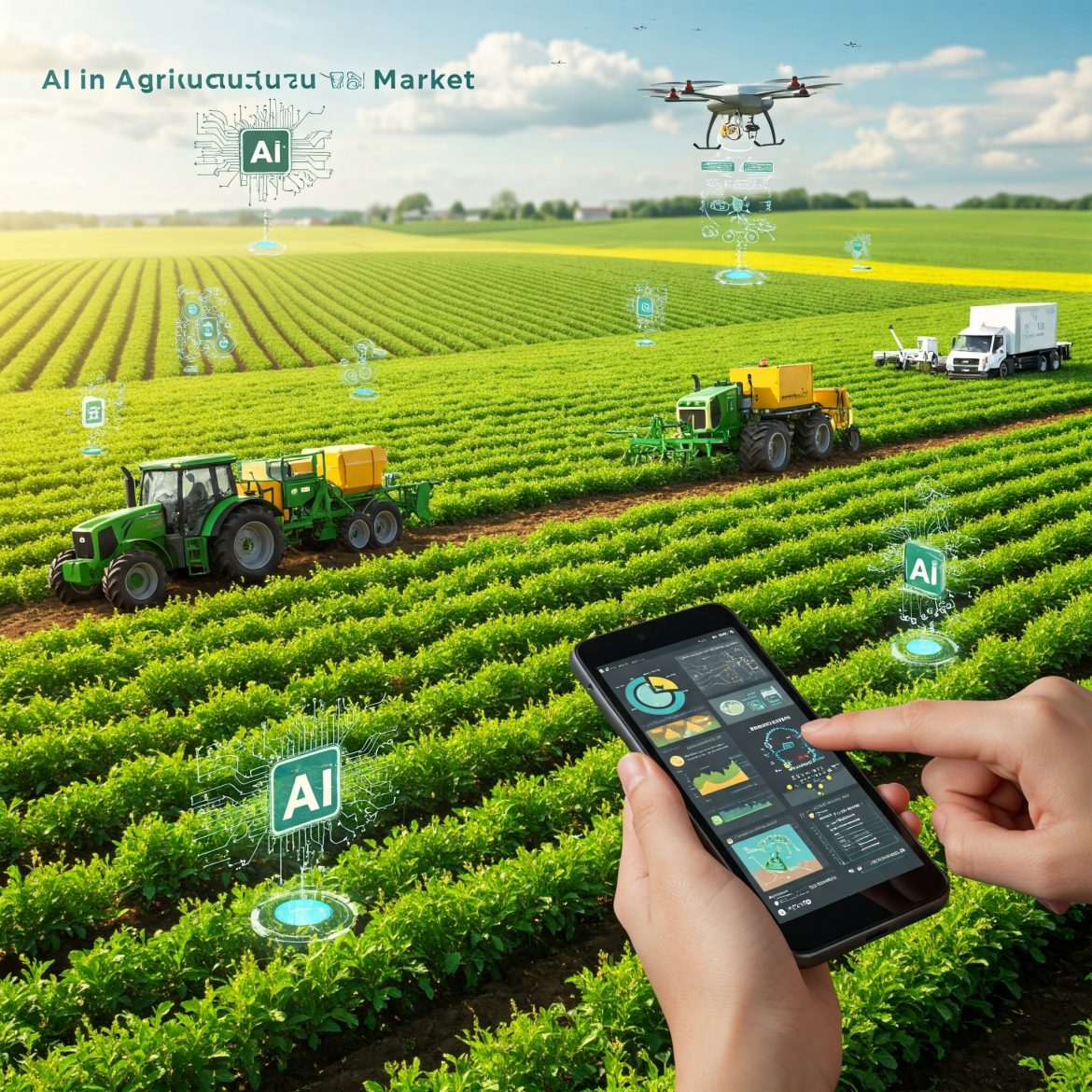 AI in Agriculture Market Size: Trends, Technology, and Forecast (2024-2032)