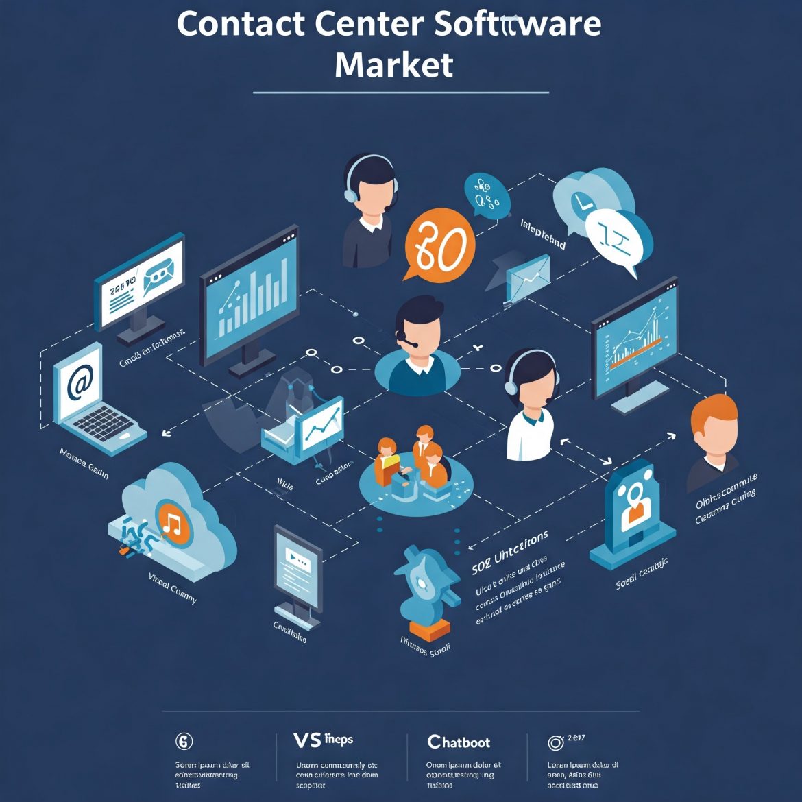 Contact Center Software Market Growth: Components, Deployment