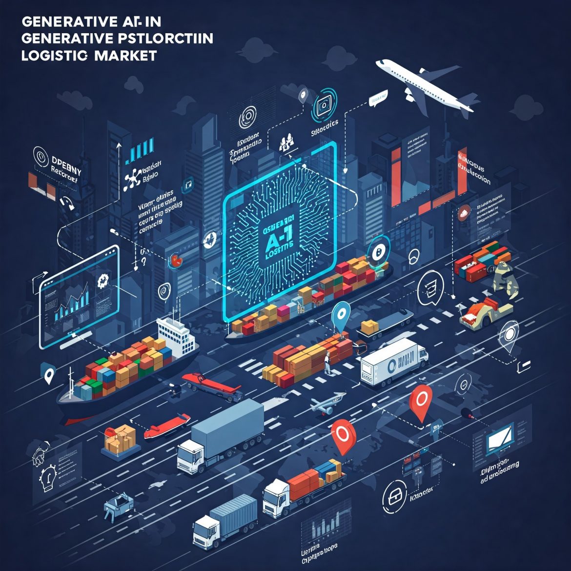 Generative AI in Logistics Market – By Type (Variational Autoencoder (VAE), Generative Adversarial Networks (GANs), Recurrent Neural Networks (RNNs), Long Short-term Memory (LSTM) Networks), By Component, By Deployment Model, By Application, By End User Forecast 2025 – 2035