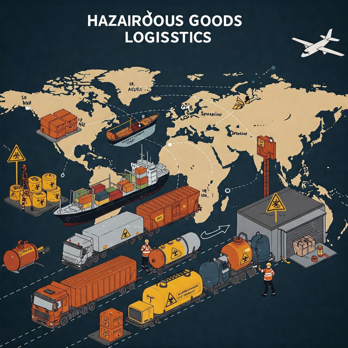 Hazardous Goods Logistics Market Size And Forecast |USD 432.39 Billion by 2035