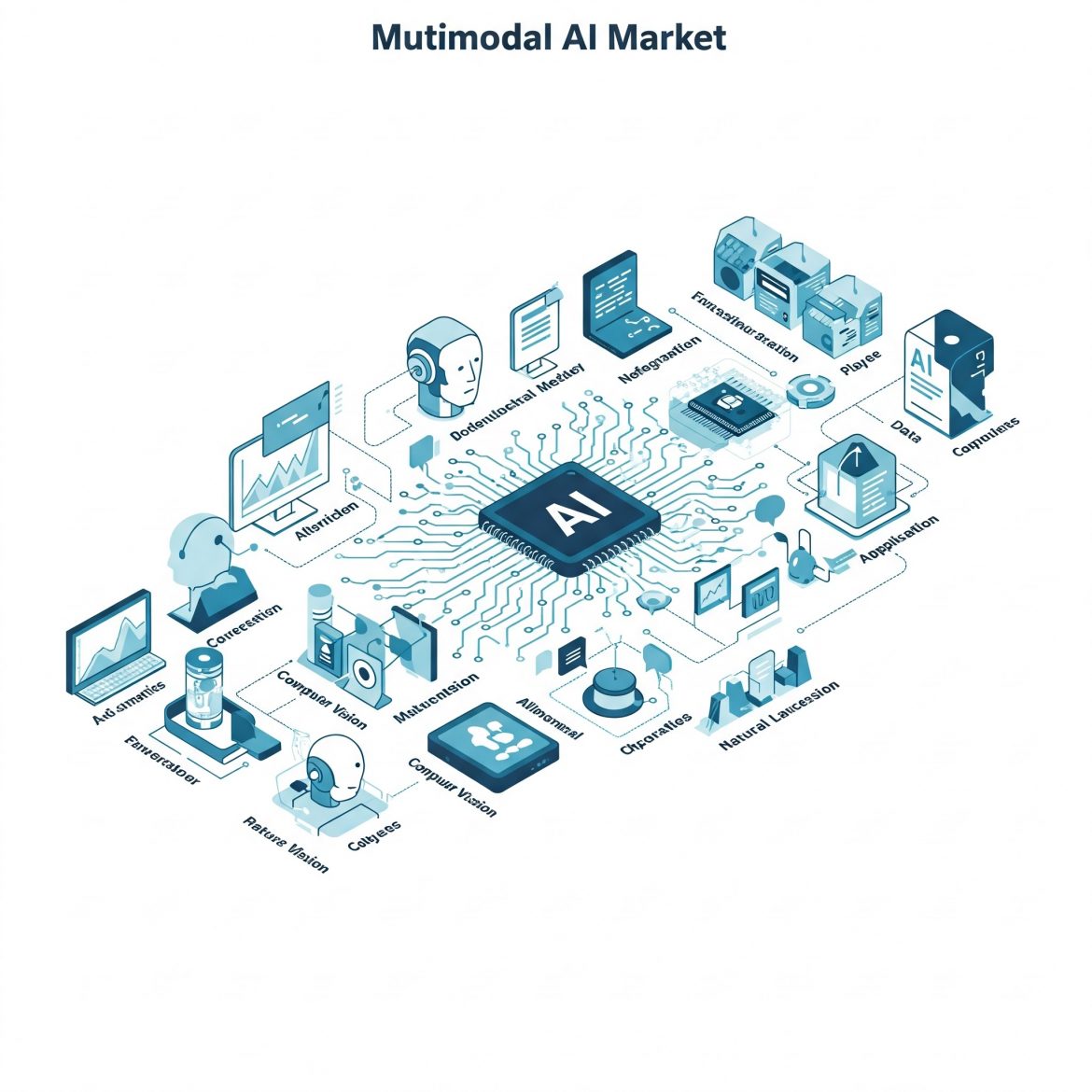 Multimodal AI Market Size reaching  USD 23 Billion by 2035