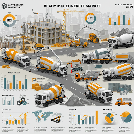 Ready Mix Concrete Market size $ 138.46 Billion