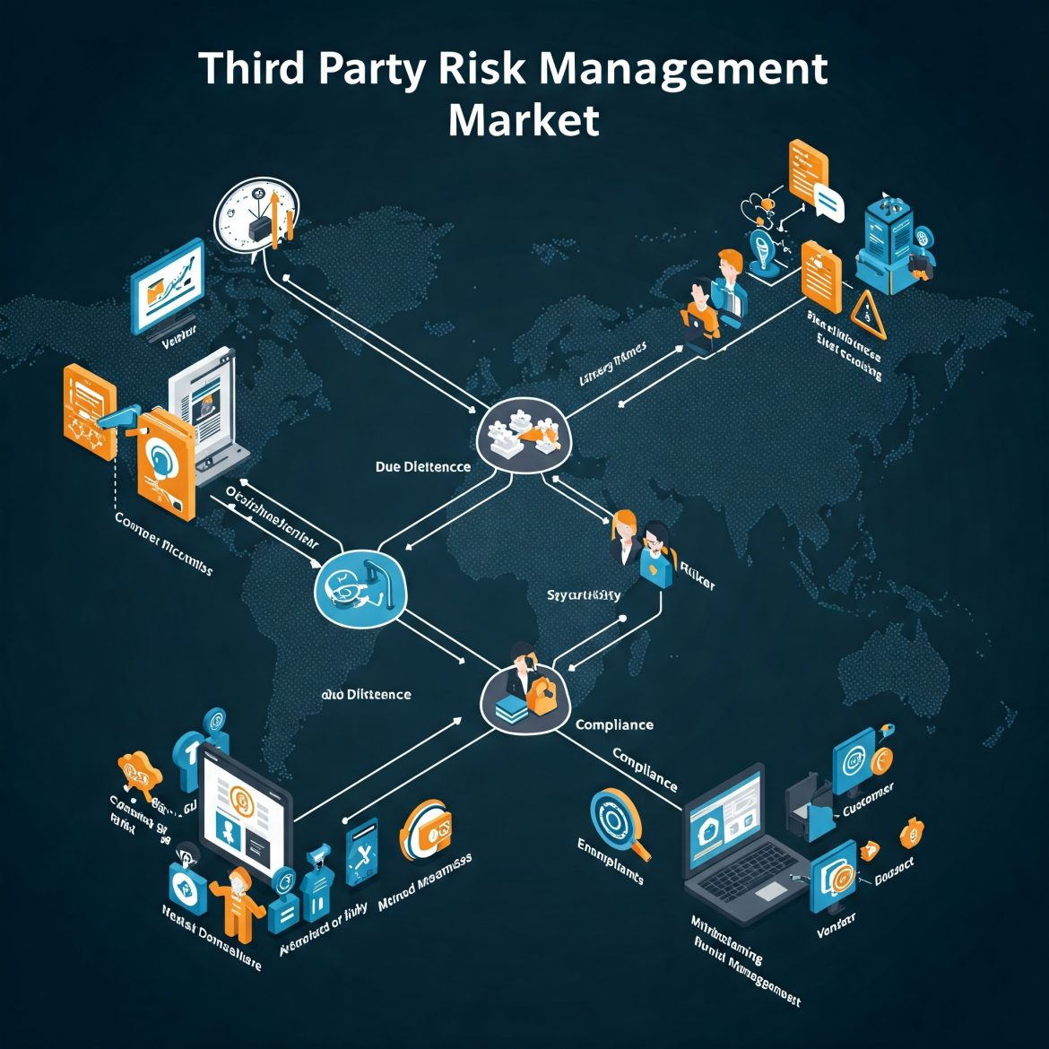 Third-Party Risk Management Market Growth & Forecast (2024-2032) by Component, Application, and Industry