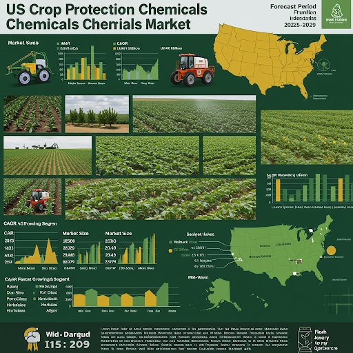 US Crop Protection Chemicals Market Size grow at a CAGR of 4.37% to reach USD 20.49 billion by 2029