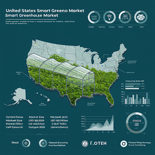 United States Smart Greenhouse Market Size was reach USD 606.37 Billion during the forecast period